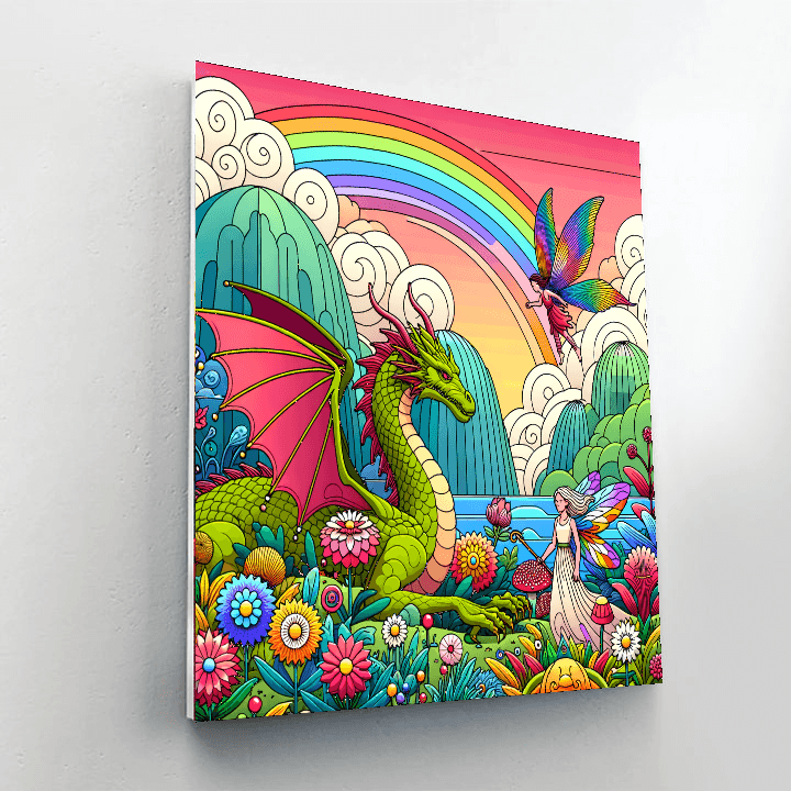Adventure In Fantasy Lands Paint By Numbers