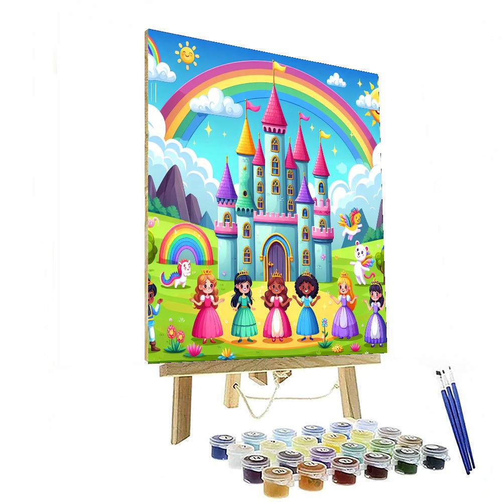 Magical Princess Realm Paint By Number