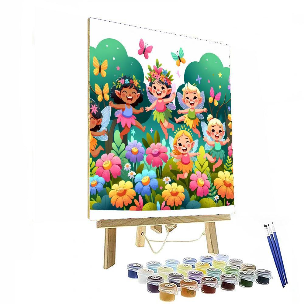 Fun With Fairies Paint By Numbers