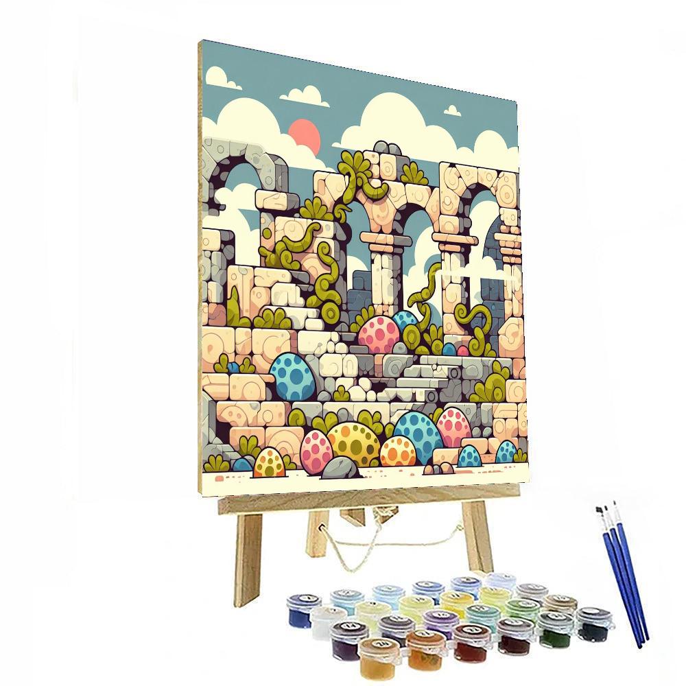 Dragon Egg Hunt Paint By Number