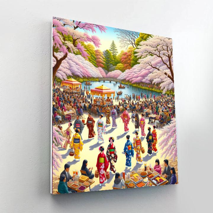 San Francisco Cherry Blossom Festival - United States Paint By Color