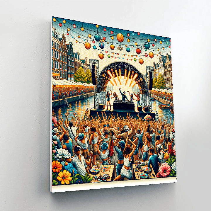 The Amsterdam Dance Event Paint By Color