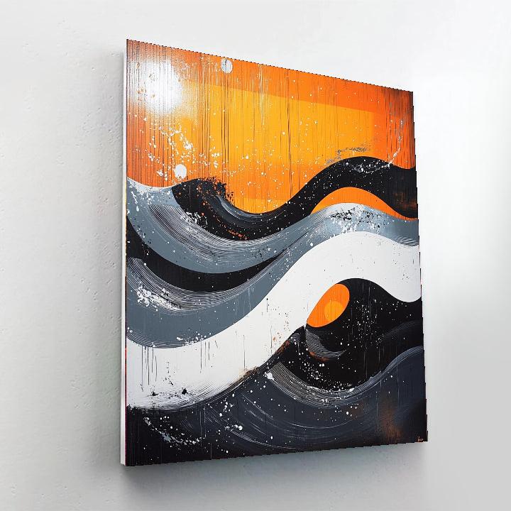 Banksy Inspired Echoes Of Change  Number Painting