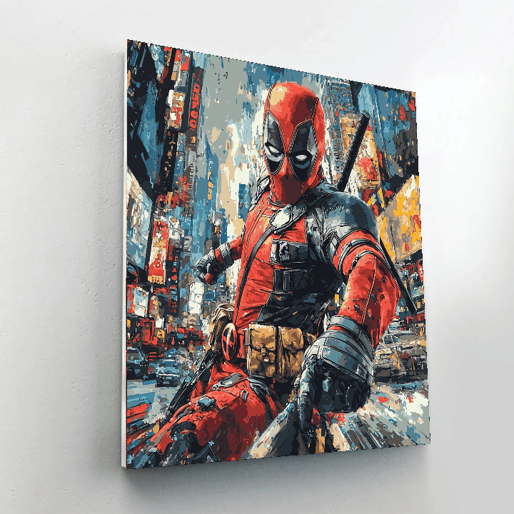 Ryan Reynolds: The Quirky Hero Of Humor Paint By Number