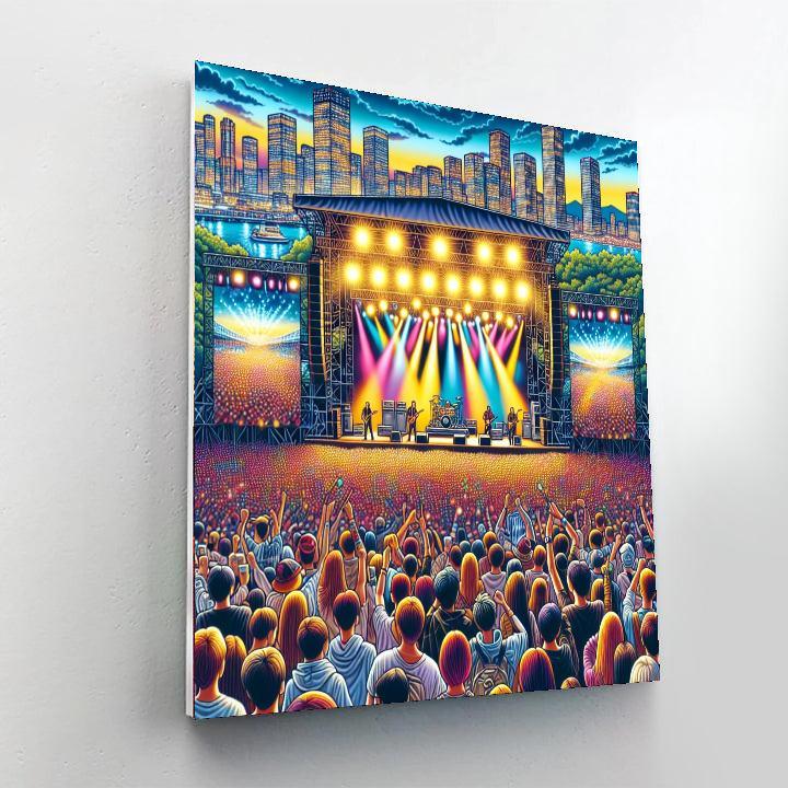 Summer Sonic Festival - Japan Painting By Numbers Kit