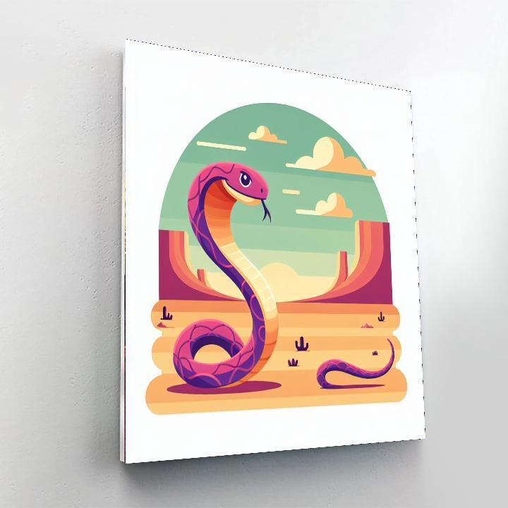 Vivacious Viper Paint By Color