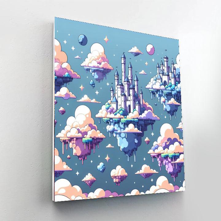 Floating Fantasy Paint By Numbers Art