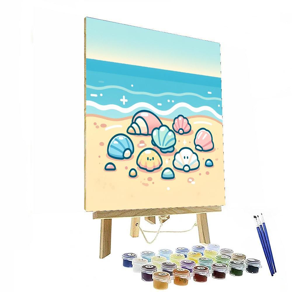 Seashell Serenade Paint By Numbers