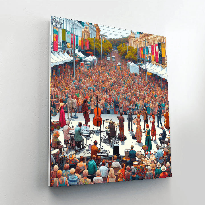 Fringe Festival - Adelaide Numbered Painting Kits