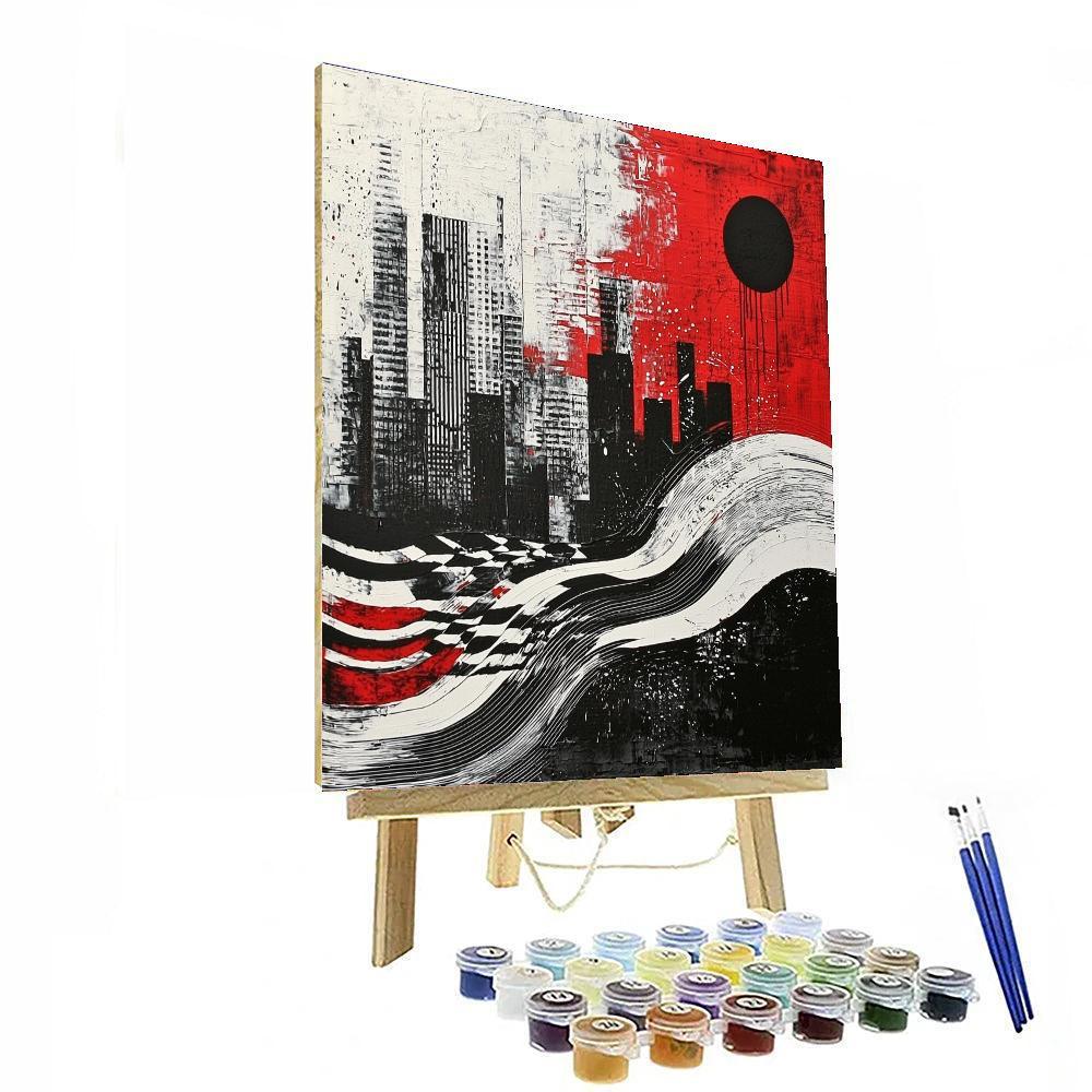 Banksy Inspired Echoes Of Silent Dissent  Paint By Number