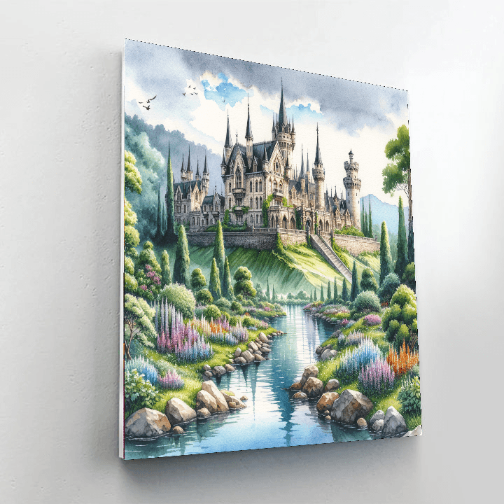 Castle Of Dreams Paint By Numbers