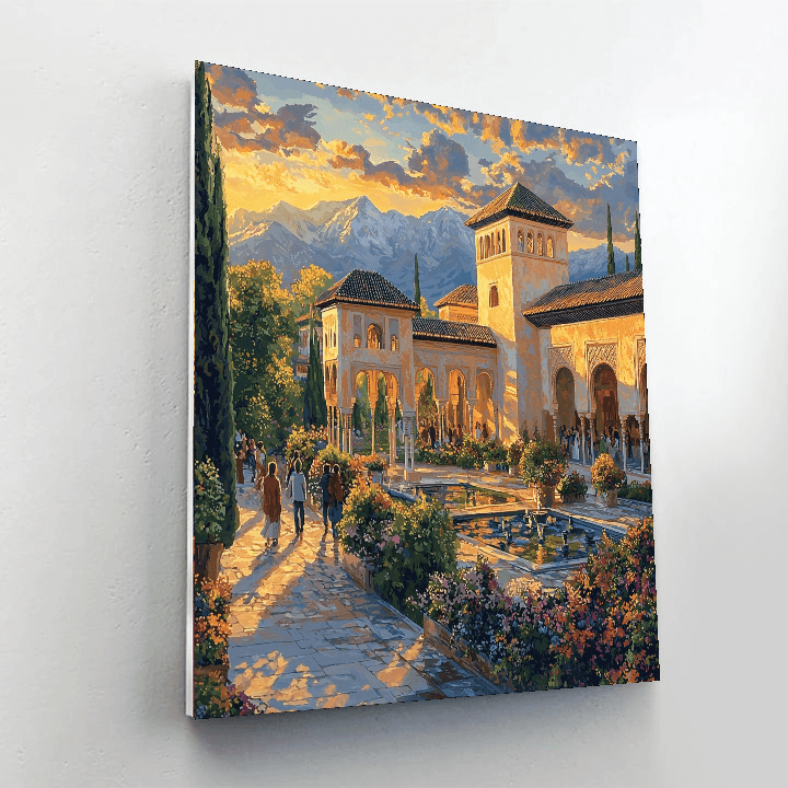 The Alhambra DIY Paint By Numbers