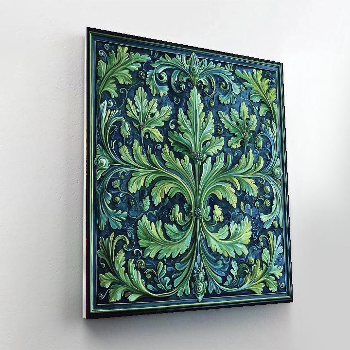 Ernst Haeckel Inspired Intricate Nature Patterns  Paint By Numbers Kits