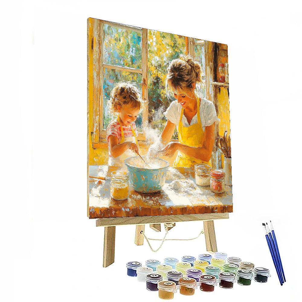 The Heart Of Our Home Painting Number Kit