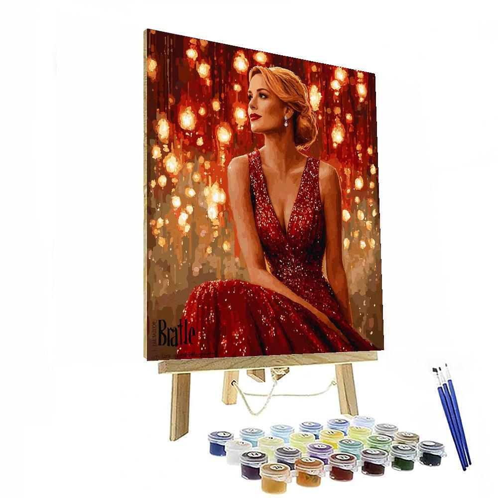 Jessica Chastain: The Artistry Of A Versatile Talent Numbered Painting Kits