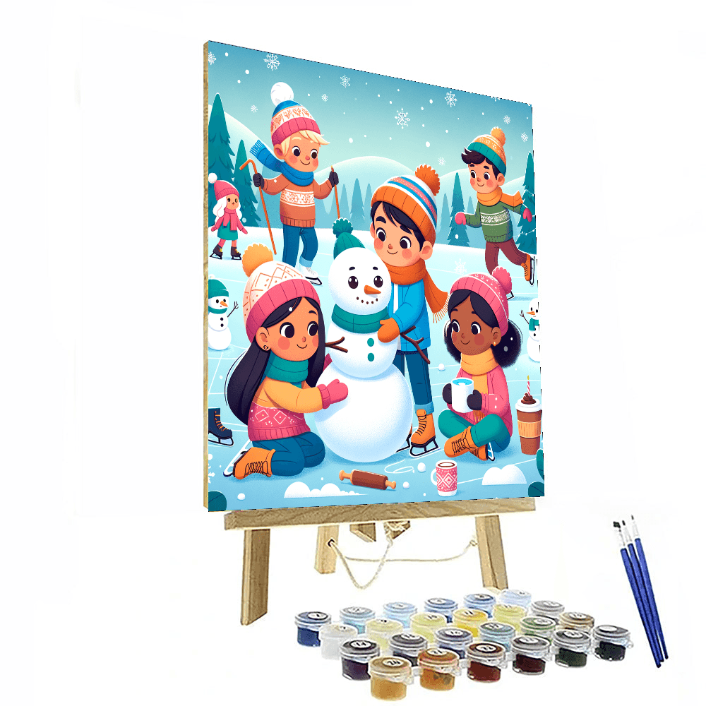Winter Wonderland Fun Paint By Number