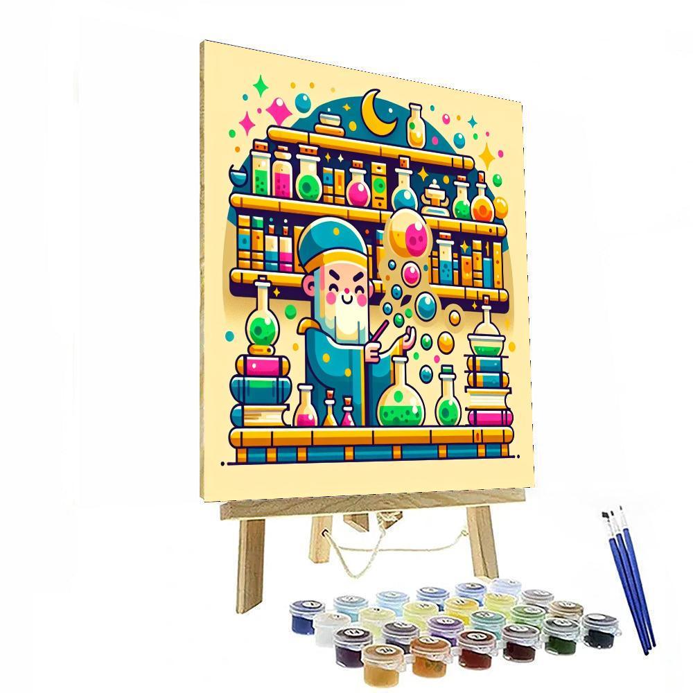 Magic Wizard's Lab Numbered Painting Kits