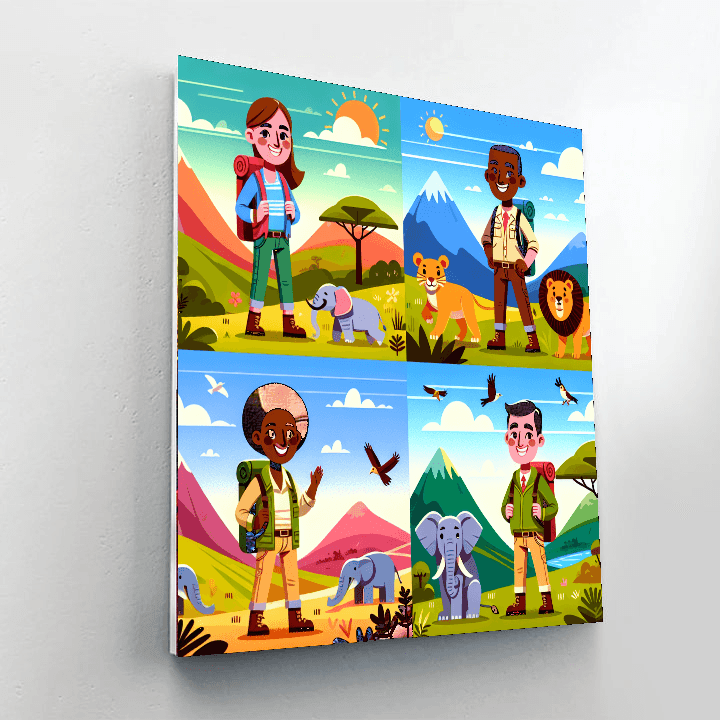 Adventure Time Painting By Numbers Kit