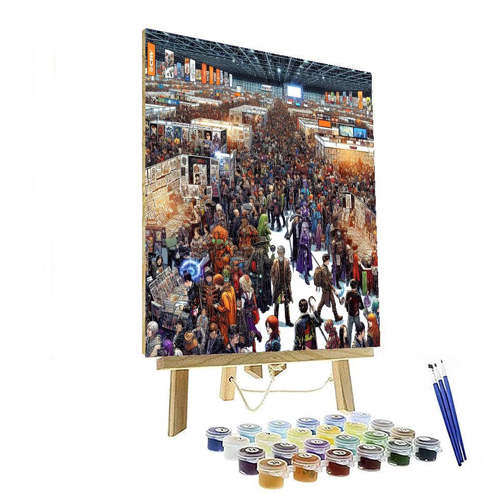 Comic-con International - Usa DIY Paint By Numbers