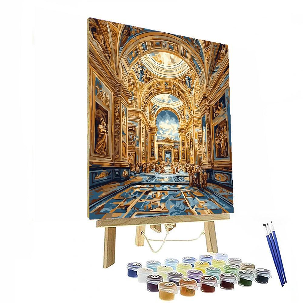Michelangelo Inspired Renaissance Revival  Paint By Numbers Kits