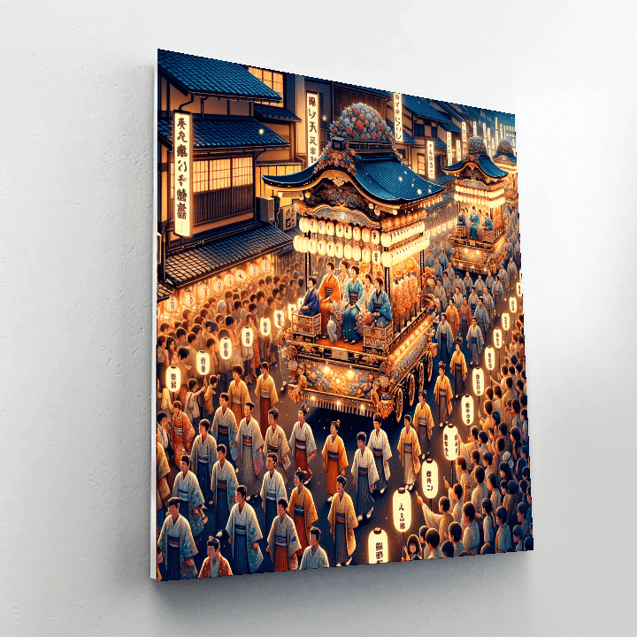 Gion Yatai Festival - Japan Numbered Painting Kits