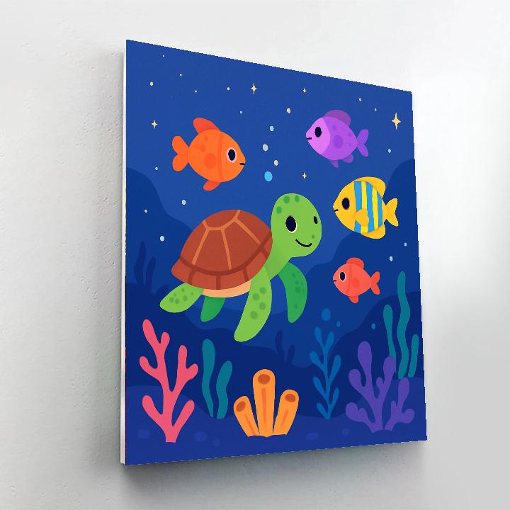 Mystical Undersea Voyage Paint By Color