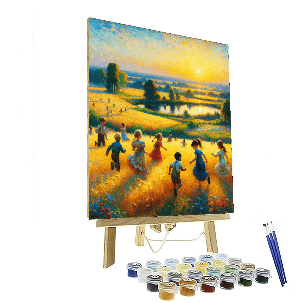 Summer Joy Paint By Numbers Art