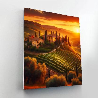 Classic Italian Countryside Painting By Numbers Kit
