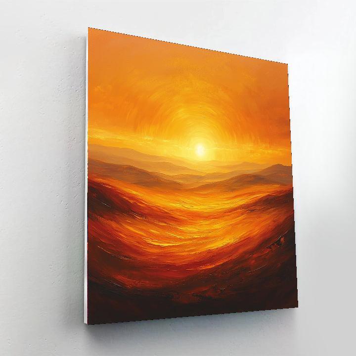 Caravaggio Inspired Embers Of Dawn  Paint By Numbers Kits