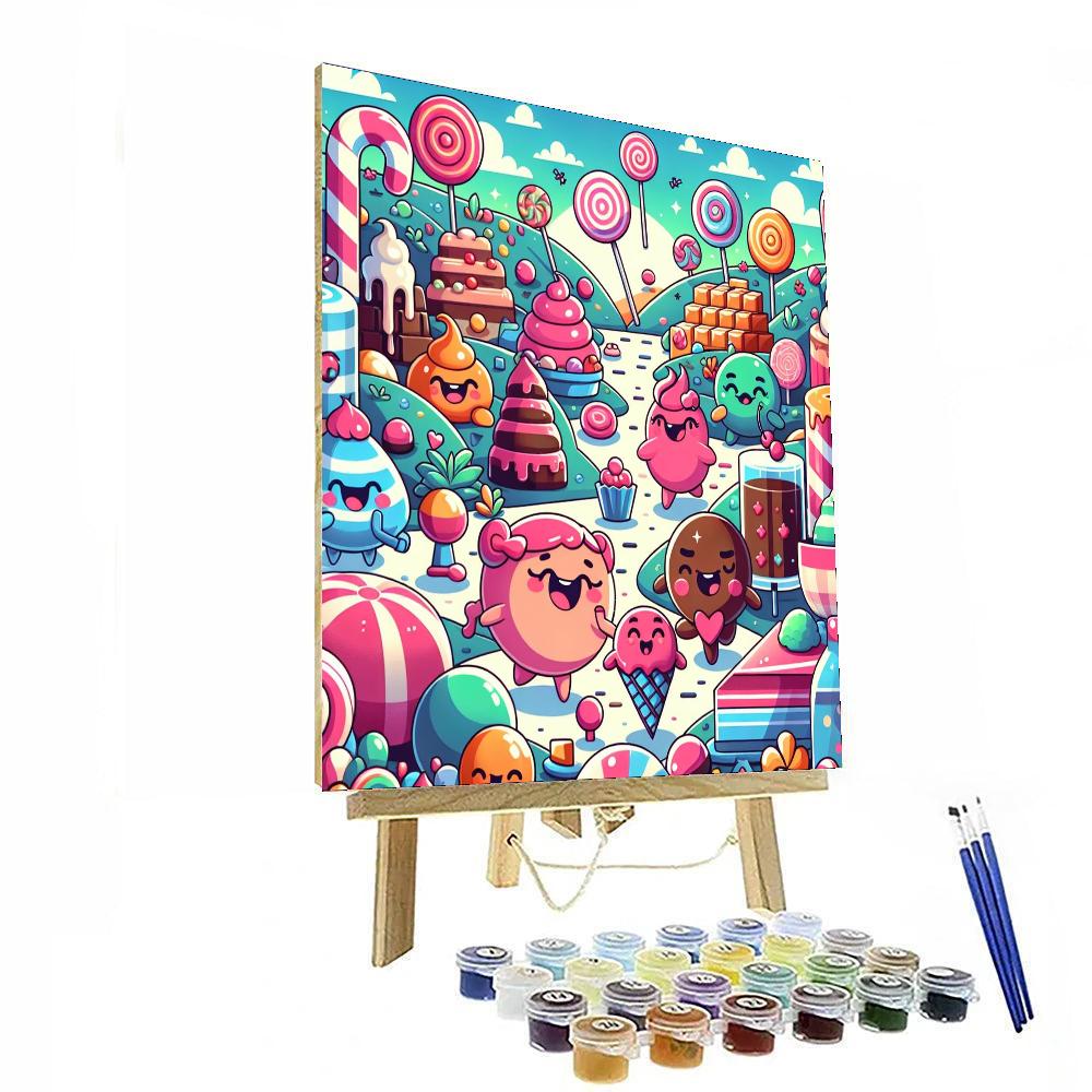 Adventurous Candyland Paint By Numbers