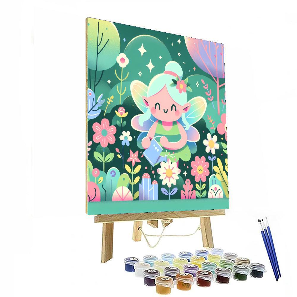 Mystical Garden Journey Painting Number Kit