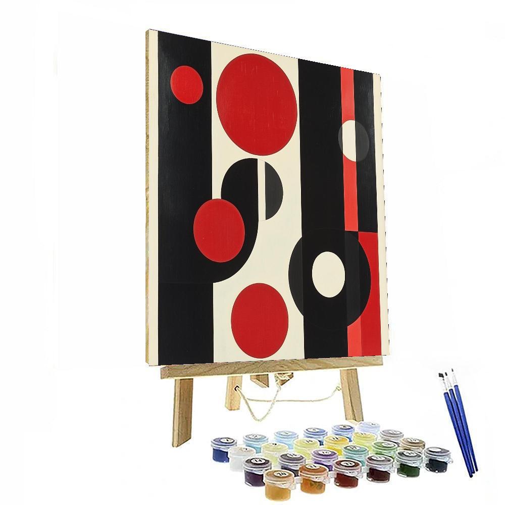 Kazimir Malevich Inspired Spatial Rhythm  Paint By Numbers