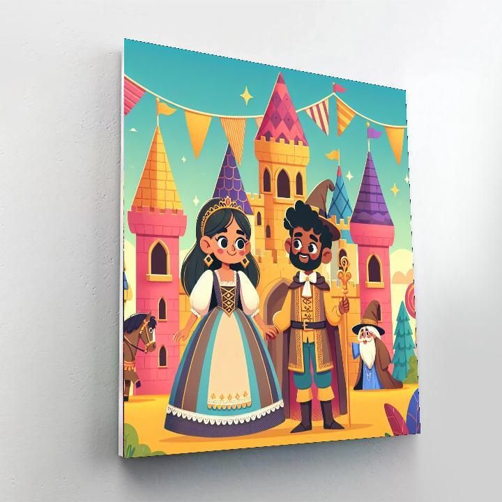 Castle Enchantment Adventure Paint By Numbers Kits