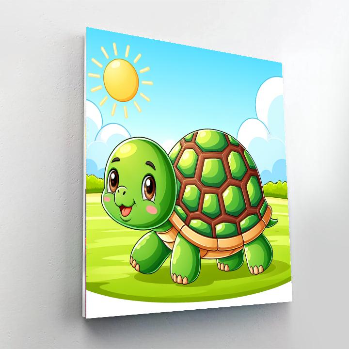 Fantastic Tortoise Paint By Color