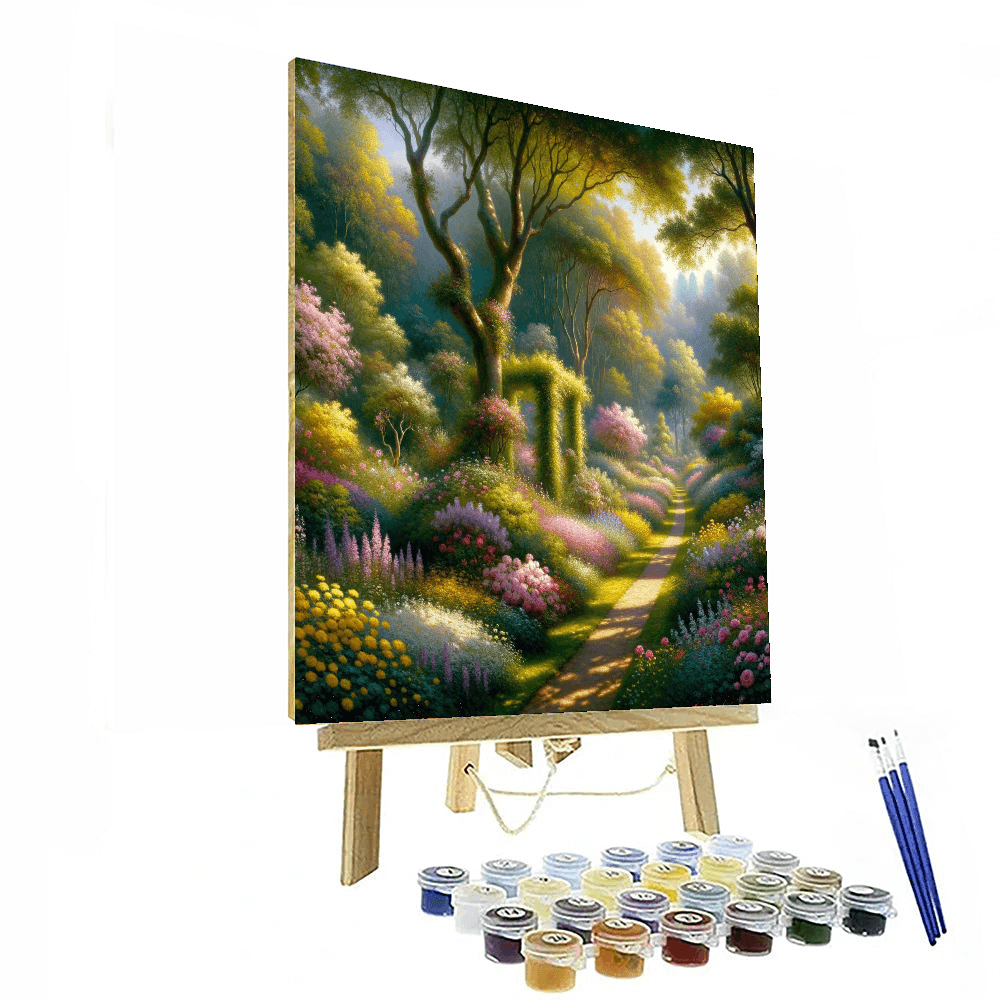 Serene Garden Path - DIY Painting By Numbers Kit – Artistry Rack