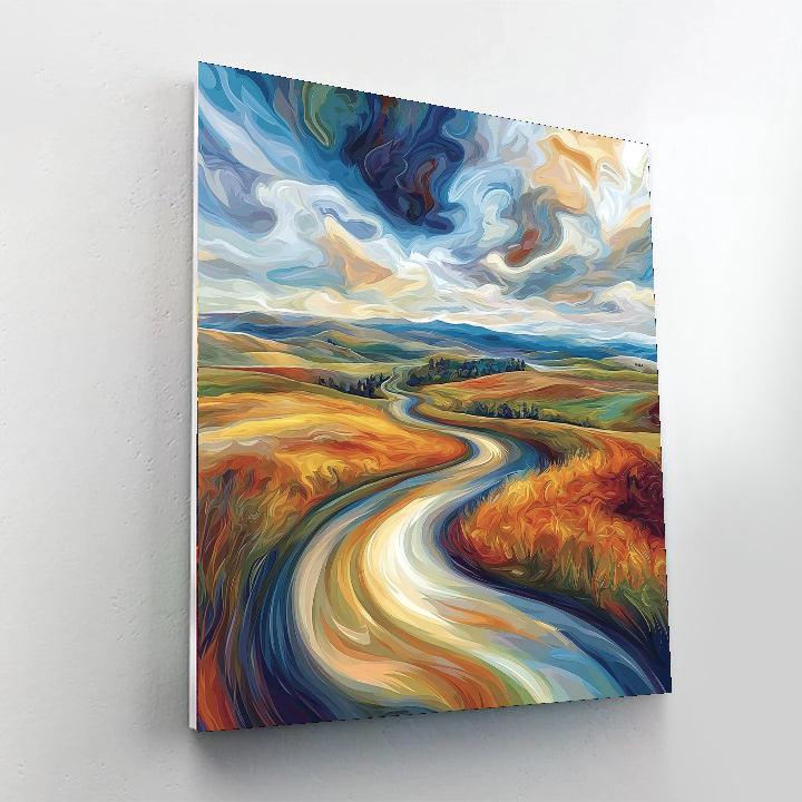 Leonardo Da Vinci Inspired Silent Dreams  Paint By Numbers