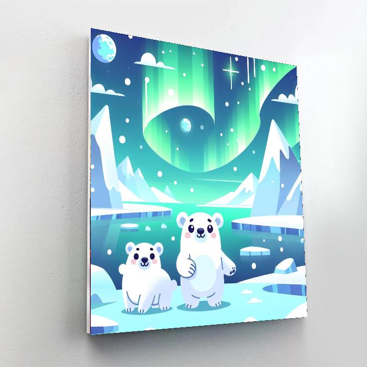 Artic Wonderland Paint By Numbers