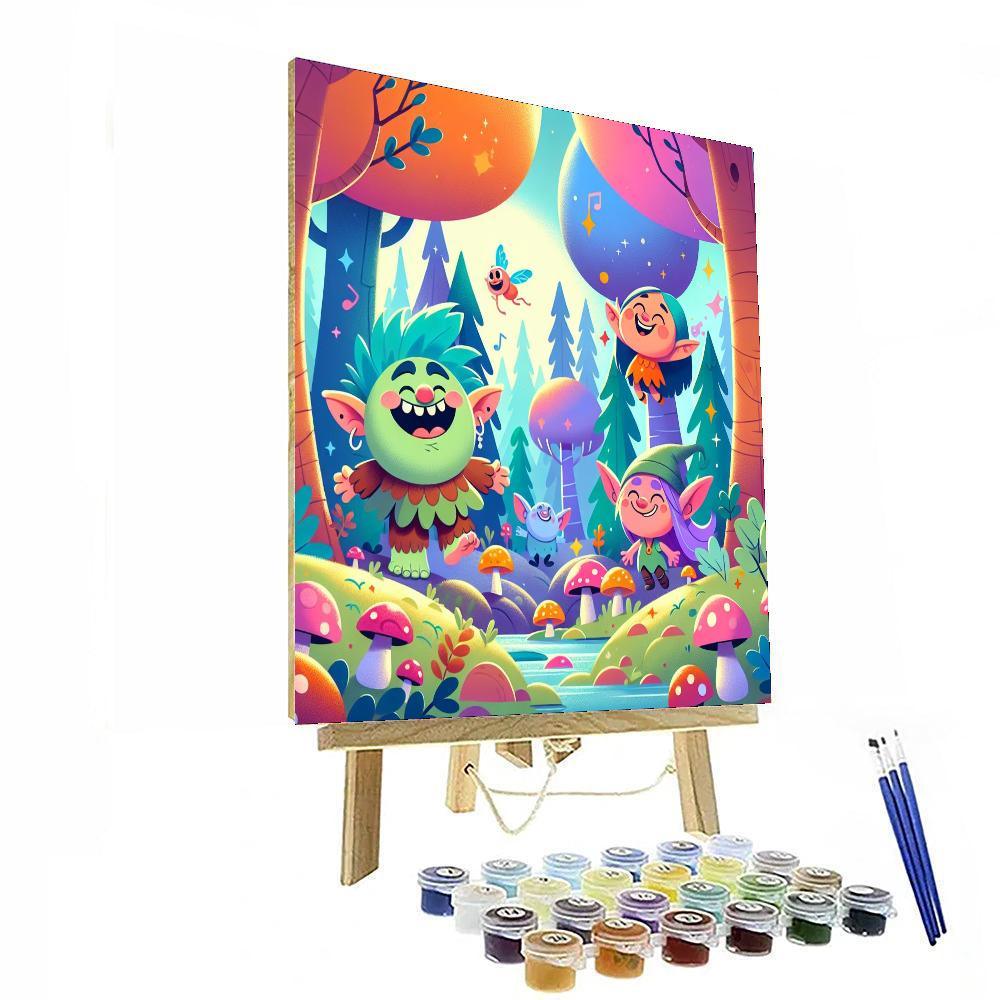 Fairy Tale Creatures Paint By Numbers Kits