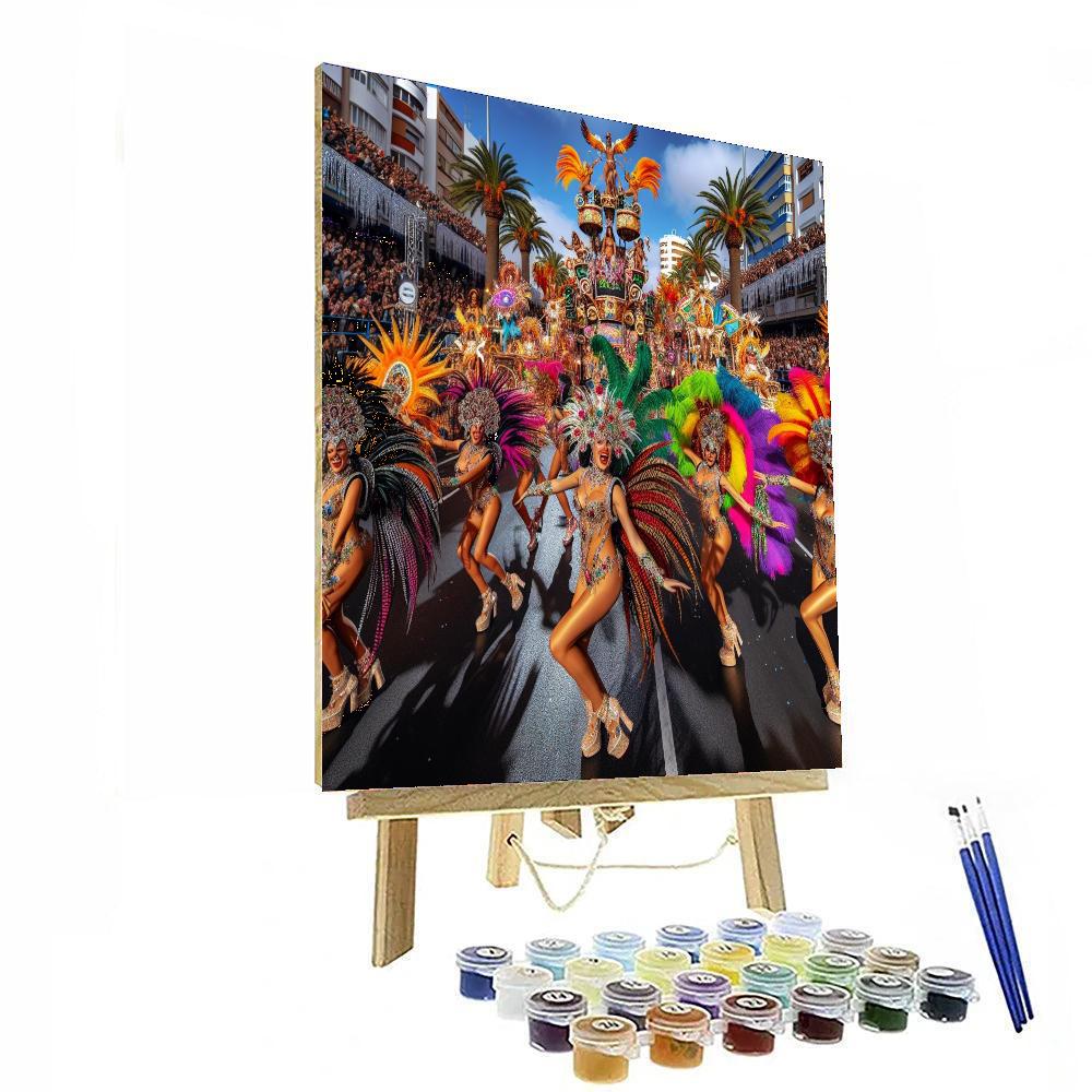 Carnaval De Santa Cruz De Tenerife Numbered Painting Kits