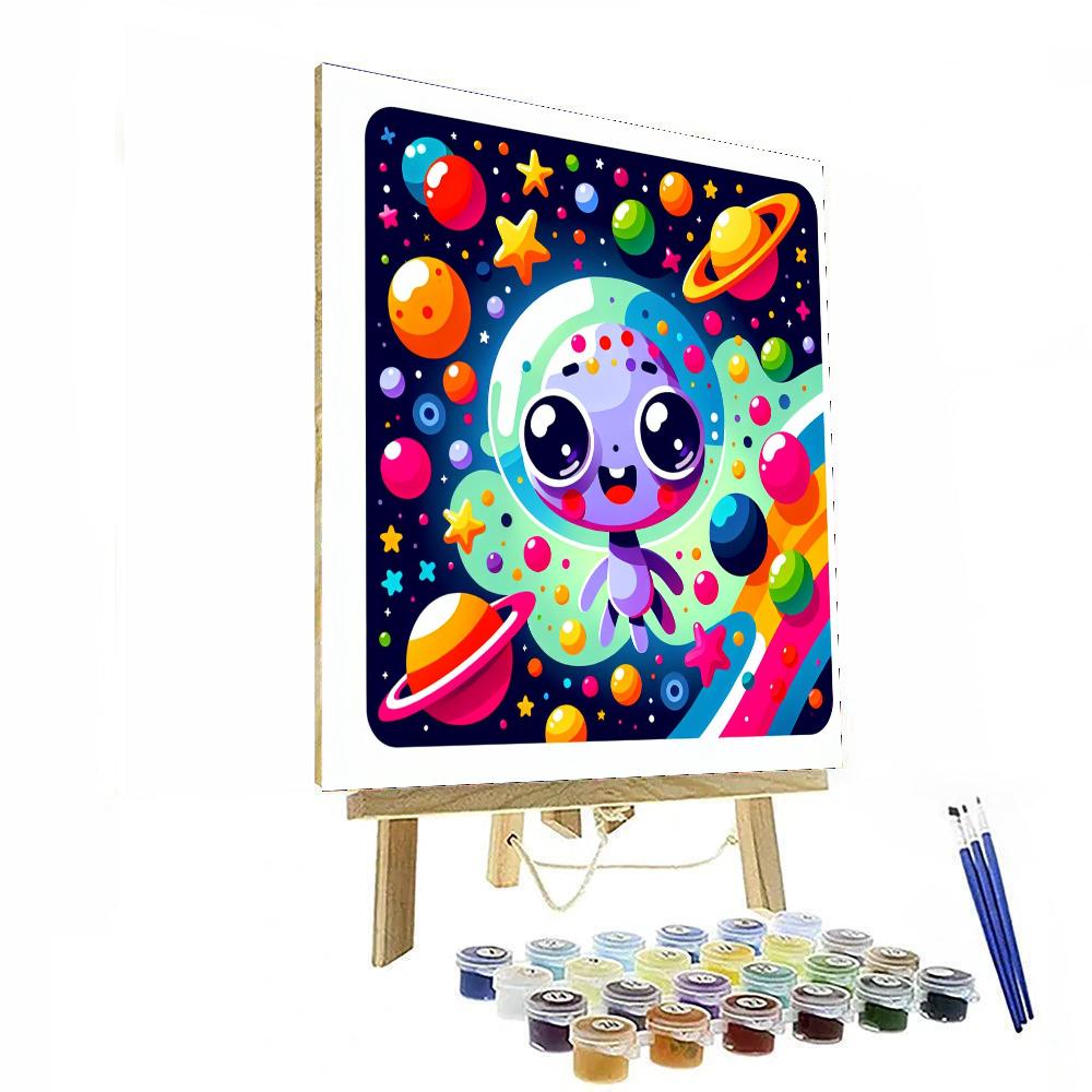 Exploring Alien Numbered Painting Kits