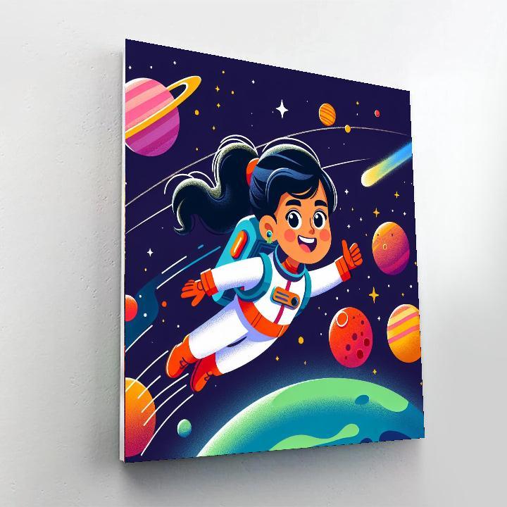 Galaxy Hopper Adventure Painting Number Kit