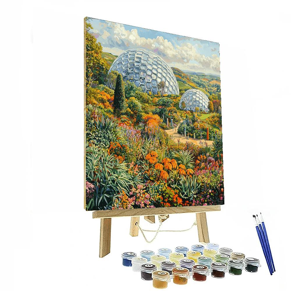 The Eden Project - Cornwall Painting Number Kit
