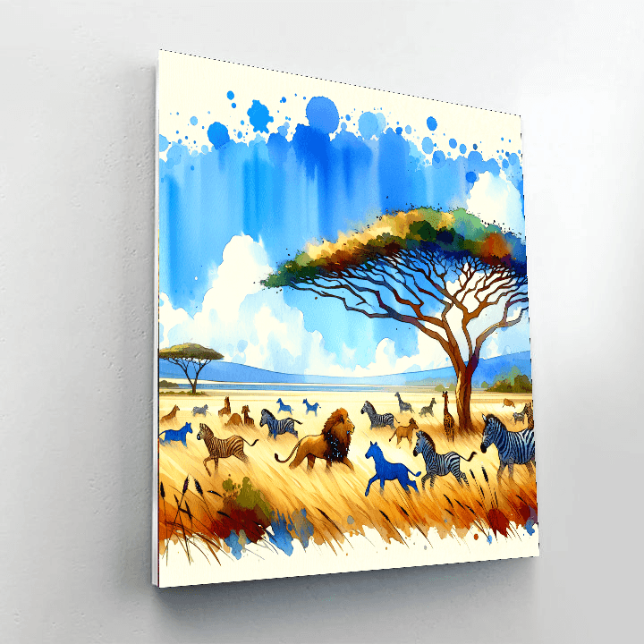 Safari Explorer Journey Paint By Numbers Kits