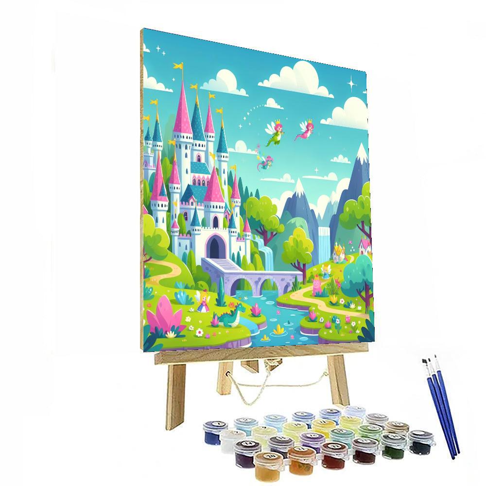Magical Enchanted Land Paint By Numbers
