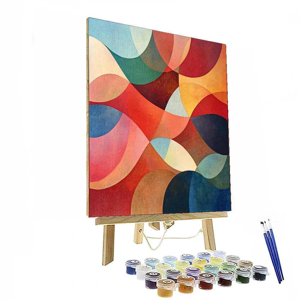 Paul Klee Inspired Symphonic Abstractions  Numbered Painting Kits