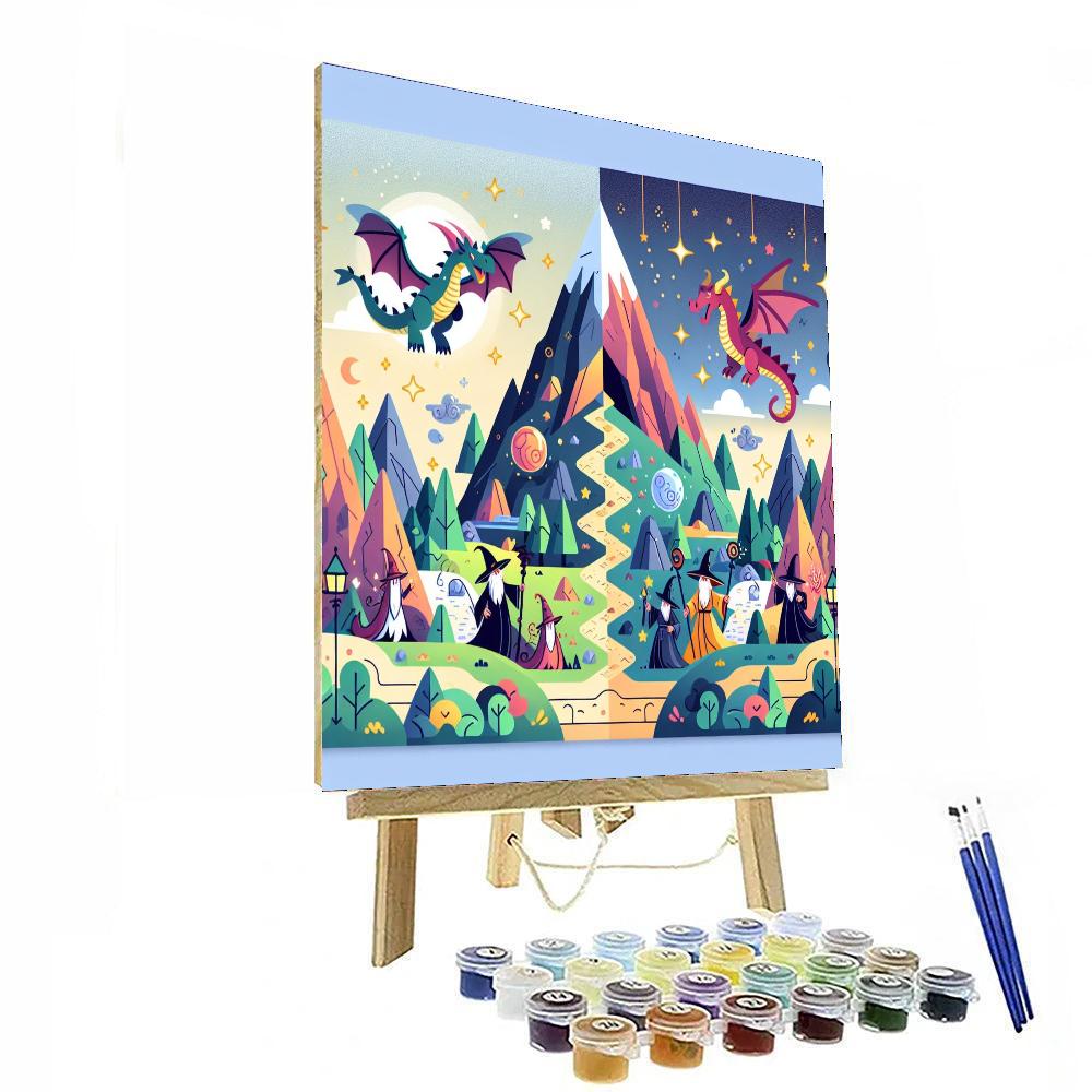 Magic Mountain Numbered Painting Kits