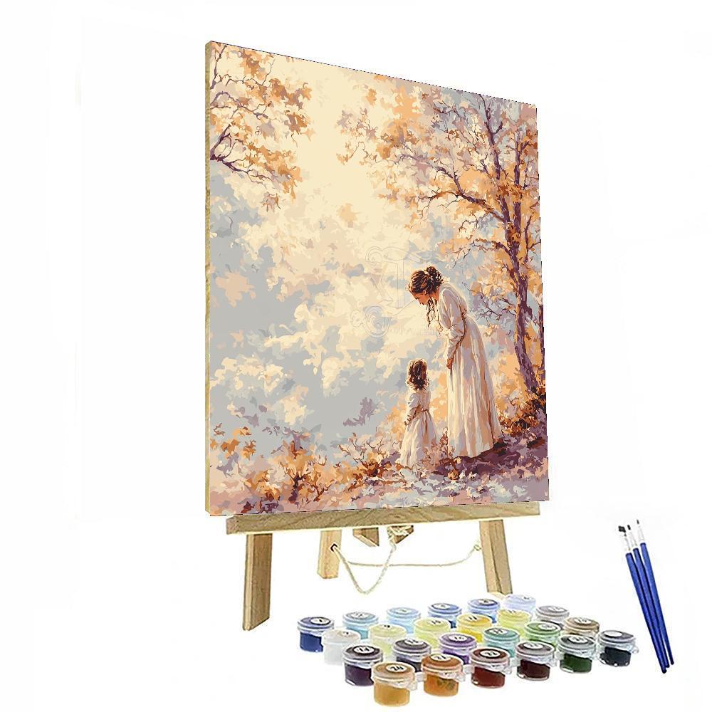 Heartfelt Whispers Number Painting