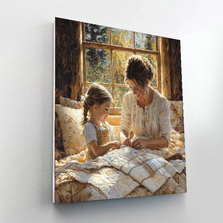 The Love Quilt Paint By Numbers