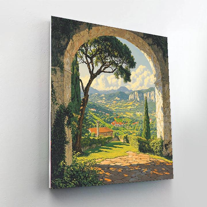 Michelangelo Inspired Mythical Realms Of Nature  Paint By Color