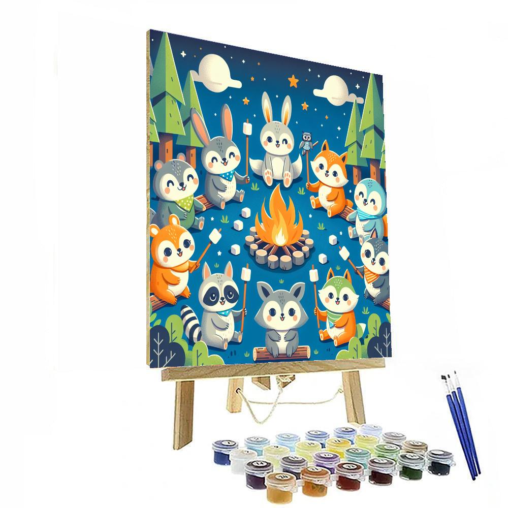 Creative Critter Campers Paint By Numbers Kits